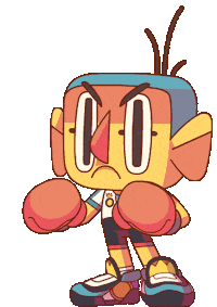 Angry Cartoon Network Sticker