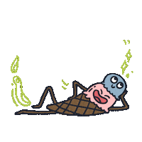 Happy Ice Cream Sticker by Three Folks
