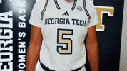 Womens Basketball Adidas GIF by Georgia Tech Yellow Jackets
