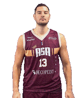 Basketball Calm Down Sticker by Alliance Sport Alsace