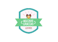 Loteriacandyco online shopping truck muchas gracias mexican candy Sticker