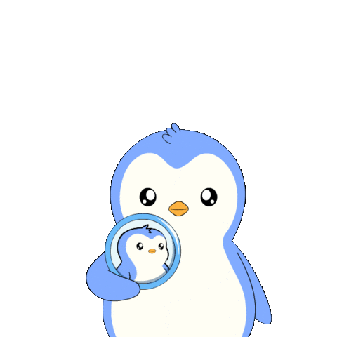 Crypto Penguin Sticker by Pudgy Penguins