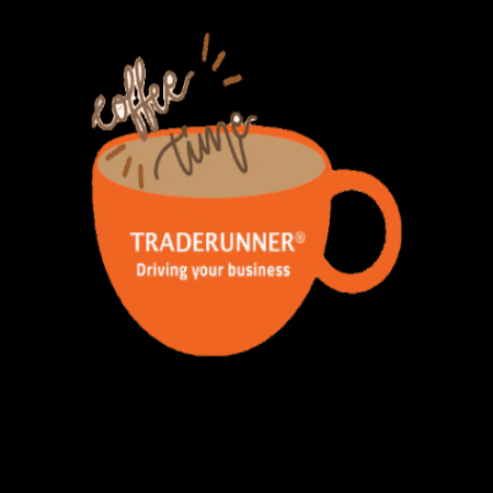 TRADERUNNER giphygifmaker coffee morning monday GIF