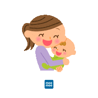 MeeMeeIndia baby family mom mother Sticker