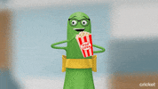 Stephen Colbert Popcorn GIF by Cricket Wireless