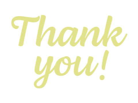 Thanks Thank You Sticker by House of Products