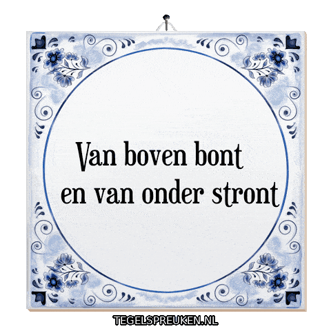 Humor Twist Sticker by Tegelspreuken.nl
