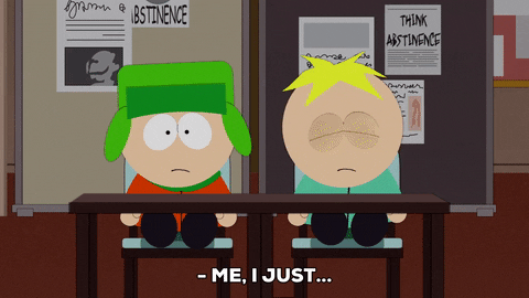 kyle broflovski thinking GIF by South Park 