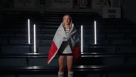 Georgia Tech Volleyball GIF by Georgia Tech Yellow Jackets