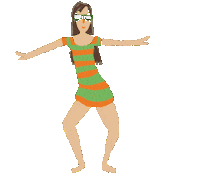 rinajost dance dancer rinajost Sticker