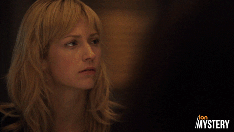 Oh No Reaction GIF by ION Mystery