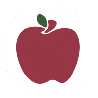 Apple Good Luck Sticker by UNCG