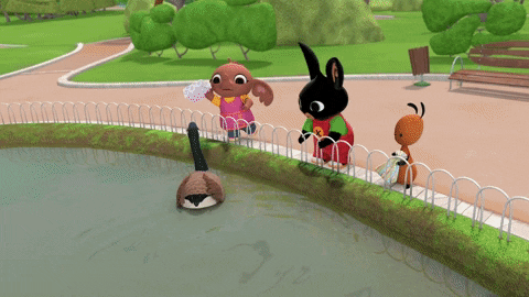 Duck GIF by Bing Bunny