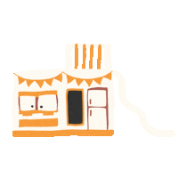 castleandcubby cubby castleandcubby castle and cubby cubbyhouse Sticker