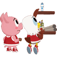 Meet Me In The Middle Thank You Sticker by VeeFriends