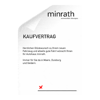 autohausminrath auto autokauf minrath vertrag Sticker