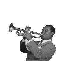 Black History Month Sticker by Louis Armstrong