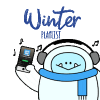 Winter Playlist Sticker by SomiSomi