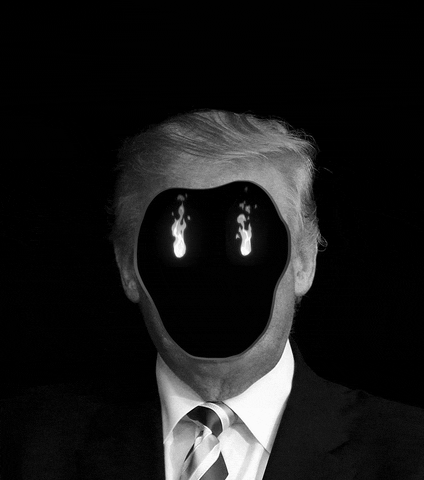 Trump Mask GIF by Ek dojo