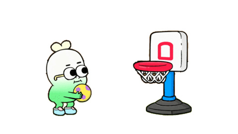 Basketball Provare Sticker by Cartoon Network EMEA