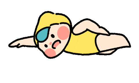 Swim Swimming Sticker