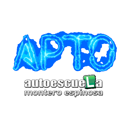 Montero_Espinosa car coche autoescuela apto Sticker