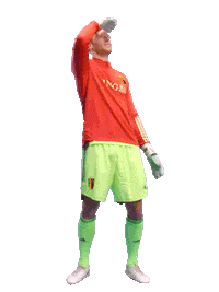 Looking Red Devils Sticker by ING Belgium