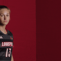 Womens Soccer Go Cards GIF by Louisville Cardinals