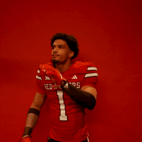 Aj Mccarty GIF by Texas Tech Football