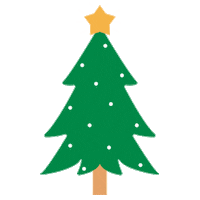 Christmas Tree Sticker by Simul Studio