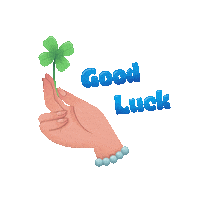 Flower Good Luck Sticker by Flocksy