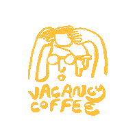 Coffee Shop Sticker by Løs Sundays