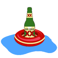 Dos Equis Summer Sticker by Dos Equis Gifs to the World