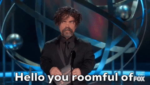 Peter Dinklage Hello GIF by Emmys