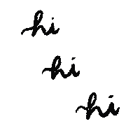geurimbyrhmh hi geurimbyrhmh 그림바이라흐마흐 typogif Sticker
