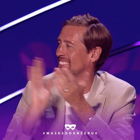Happy Clapping GIF by The Masked Singer UK & The Masked Dancer UK
