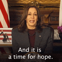And it is a time for hope.