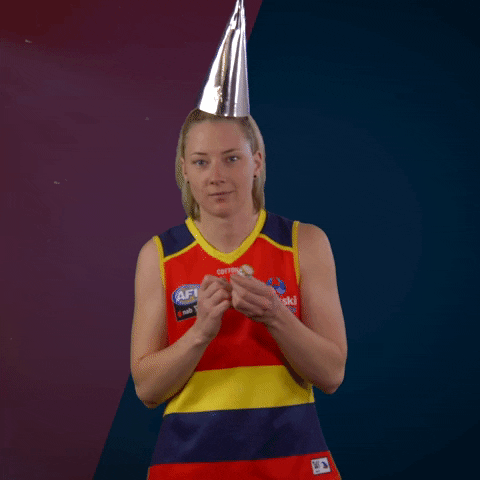 Birthday Celebrate GIF by Adelaide Crows