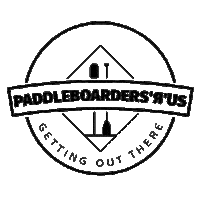 Sup Paddle Sticker by The wellington barber