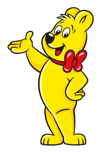 HariboCanada candy haribo gummybears goldbear Sticker