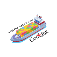 Comex Importacao Sticker by ConLine - Marketing