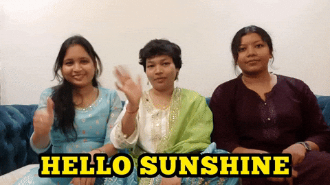 Waving Hey You GIF