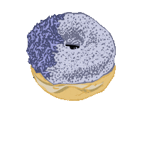 voodoodoughnut donut doughnuts doughnut voodoo Sticker