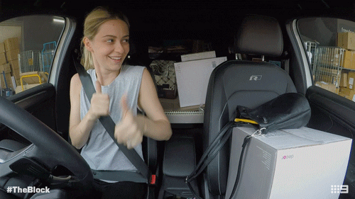 Happy Channel 9 GIF by The Block