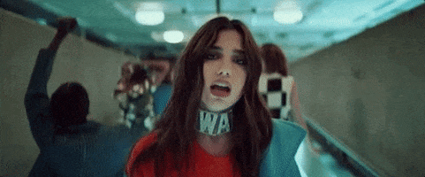 dua lipa blow your mind (mwah) GIF