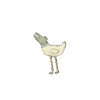 melissagenthner chicken melissa gator fists Sticker