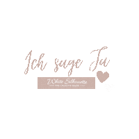 Ja Bridetobe Sticker by White Silhouette Brautmoden