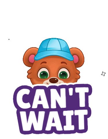 I Cant Wait Miss You Sticker by Lucas and Friends by RV AppStudios