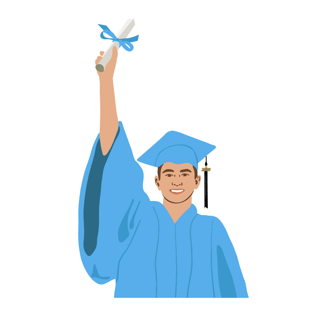 Graduation Commencement Sticker by Columbia