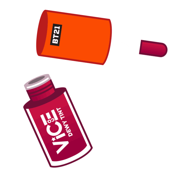 Lip Bt21 Sticker by Vice Cosmetics